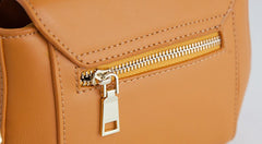 Small Leather Stylish Womens Mini Handbag Doctor Shoulder Bag for Women