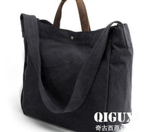 Mens Waxed Canvas Shopper Bag Canvas Tote Bag Canvas Shoulder Bag for Men