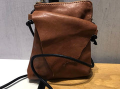 Vintage LEATHER WOMEN Mini Cell Phone Crossbody Purse Small SHOULDER BAG Purses FOR WOMEN