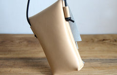 Handmade LEATHER WOMEN Cell Phone Saddle SHOULDER BAG Small Crossbody Purse FOR WOMEN