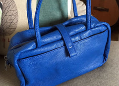 Handmade WOMENs LEATHER Box Handbag Shoulder Bag Handbag Purse FOR WOMEN