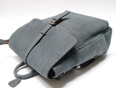 Leather Coffee Mens Backpack Cool Travel Backpacks Laptop Backpack for men