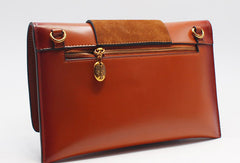 Genuine Leather Clutch Bag Purse Shoulder Bag for Women Leather Crossbody Bag - EverHandmade