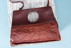 Handmade Genuine Leather Handbag Shopper Bag Crossbody Bag Shoulder Bag Purse For Women - EverHandmade
