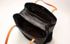 Fashion LEATHER Large Black WOMEN Tote Bags Tote Shoulder Purse FOR WOMEN