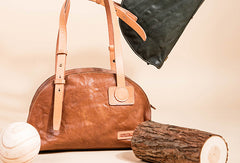 Handmade Genuine Leather Handbag Shopper Bag Purse Shoulder Bag Purse For Women - EverHandmade