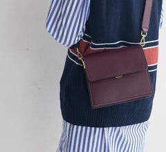 Minimalist Leather Womens Stylish Shoulder Bag Crossbody Purse for Women