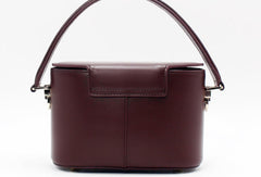 Genuine Leather Doctor Bag Bucket Bag Handbag Shoulder Bag for Women Leather Crossbody Bag - EverHandmade