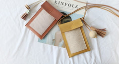 Cute Leather Womens Slim Cell Phone Purse Crossbody Purse Shoulder Bag for Women