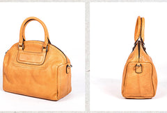 Handmade Genuine Leather Handbag Shopper Bag Crossbody Bag Shoulder Bag Purse For Women - EverHandmade