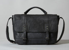 Handmade Leather Mens Cool Shoulder Bag Messenger Bag for men