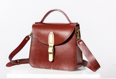 Handmade Genuine Leather Handbag Bag Crossbody Bag Shoulder Bag Purse For Women - EverHandmade