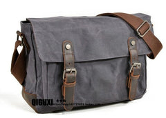 Mens Canvas Side Bag Messenger Bag Camera Courier Bag Shoulder Bag for Men