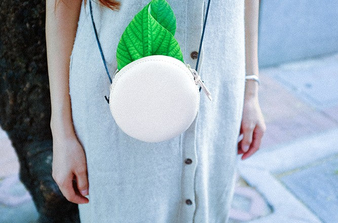TENDYCOCO Basketball Shaped Crossbody Bag – Round PU Leather Purse For Women, Detachable Strap