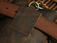 Vintage Leather Belt Pouch for Men Waist Bag BELT BAG For Men