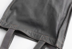 Vintage WOMENs LEATHER Small Handbag Tote Bag Work Tote Shoulder Purse FOR WOMEN