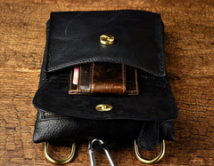 Leather Belt Pouch for Men Waist Bag BELT BAG Cell Phone Holster Shoulder Bag For Men