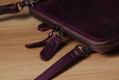 Handmade Leather phone purse shoulder bag for women leather crossbody bag