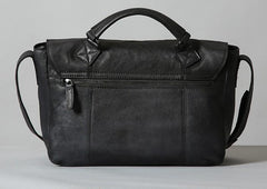 Handmade Leather Mens Cool Shoulder Bag Messenger Bag for men