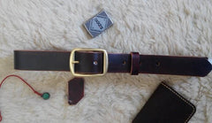 Handmade Vintage Leather Mens Belts Men Leather Belt for Men