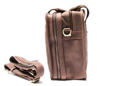 Vintage Leather Mens Large Weekender Bag Travel Bags Handbags Shoulder Bags for men