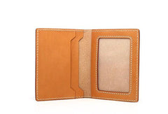 Leather Mens Card Wallets Small Wallet Slim Wallet Front Pocket Wallet for Men