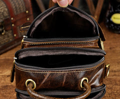 Vintage Leather Belt Pouches for Men Waist Bag BELT BAG Shoulder Bag For Men