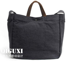 Mens Waxed Canvas Shopper Bag Canvas Tote Bag Canvas Shoulder Bag for Men