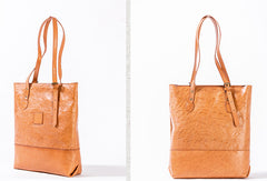 Handmade Genuine Leather Handbag Tote Purse Handbag Shoulder Bag Purse For Women - EverHandmade