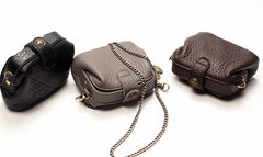 Vintage LEATHER WOMEN Mini Doctor Purse Chain SHOULDER BAG Purses FOR WOMEN