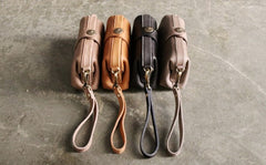 Vintage LEATHER Womens Wristlet Bag Doctor Long Wallet Mini Shoulder Bag FOR Women