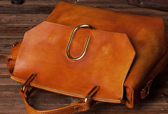 Handmade Leather handbag purse shoulder bag for women leather shopper bag - EverHandmade