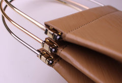 Genuine Leather Tote Purse Handbag Shoulder Bag for Women Leather Shopper Bag - EverHandmade