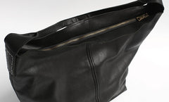 Vintage LEATHER WOMENs Large Bucket SHOULDER BAG Barrel Purse FOR WOMEN