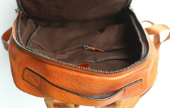 Cool Leather Mens Backpacks Travel Backpack School Backpacks for men