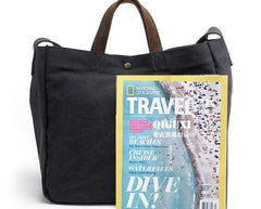 Mens Waxed Canvas Shopper Bag Canvas Tote Bag Canvas Shoulder Bag for Men