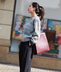 Stylish Leather Brown Womens Shoulder Bag Crossbody Bag Purse for Women