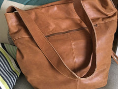 Handmade LEATHER WOMENs Bucket Crossbody Purse Barrel SHOULDER BAG FOR WOMEN
