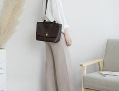 Stylish Leather Womens Handbag Work Bag Work Purse Shoulder Bag for Women