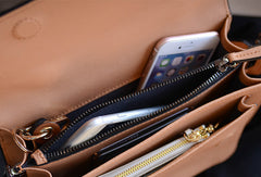 Handmade Genuine Leather Handbag Crossbody Bag Shoulder Bag Purse For Women - EverHandmade