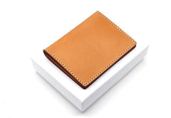 Leather Mens Card Wallets Small Wallet Slim Wallet Front Pocket Wallet for Men