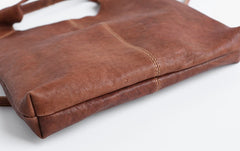 Handmade LEATHER WOMENs Small Shopper Tote SHOULDER Tote BAG FOR WOMEN