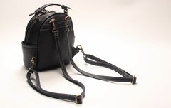 Cute LEATHER WOMENs Small Backpack Stylish SHOULDER BAG Purses FOR WOMEN