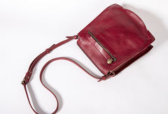 Handmade Leather Purse Messenger Bag Crossbody Bag Shoulder Bag Purse For Women - EverHandmade