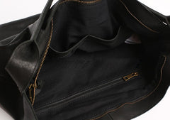 Vintage LEATHER WOMENs Large Bucket SHOULDER BAG Barrel Purse FOR WOMEN