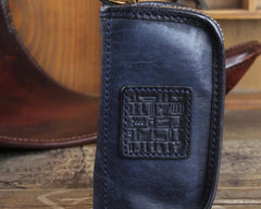 Handamde Genuine Leather Mens Cool Key Wallet Car Key Holder Car Key Case for Men