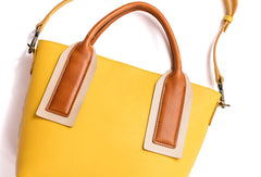 Handmade Genuine Leather Handbag Shoulder Bag Purse For Women Leather Shopper Bag - EverHandmade