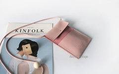 Cute Leather Womens Slim Cell Phone Purse Crossbody Purses Shoulder Bag for Women