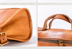 Handmade Genuine Leather Handbag Bag Messenger Bag Crossbody Bag Shoulder Bag Purse For Women - EverHandmade