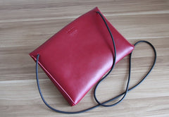 Cute LEATHER WOMEN File SHOULDER BAG Envelope Crossbody Purse FOR WOMEN